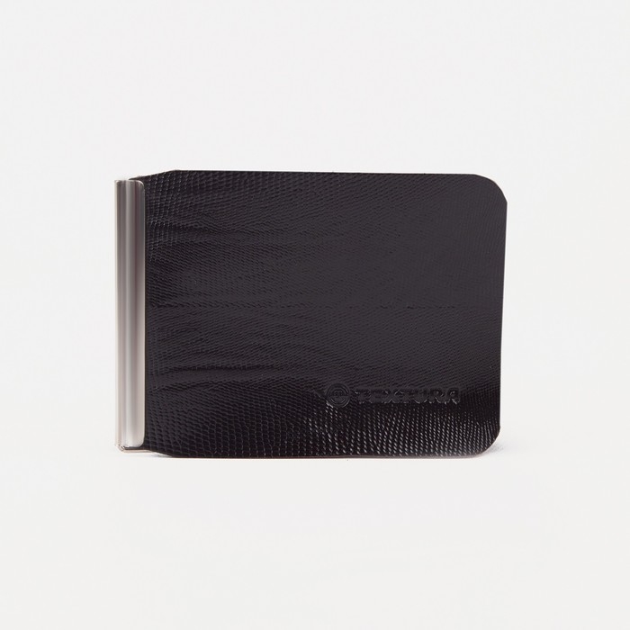 Зажим для купюр TEXTURA, с металлическим зажимом, цвет коричневый