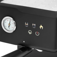 Кофеварка рожковая HEM-4204 1000Вт черный