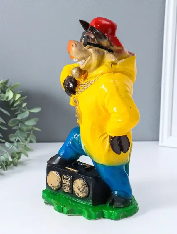 Копилка для денег &laquo;Бык музыкант&raquo;, цветной, 28&times;14&times;12 см