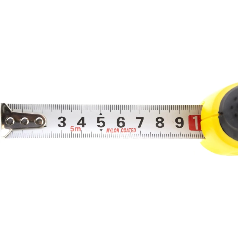 Рулетка обрезин.,серияСпринт, автостоп, нейлон,8мх25мм,ЧЕГЛОК (14-01-480)