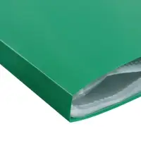 Папка с 30 вкладышами А4, 500 мкм, Calligrata, текстура &laquo;песок&raquo;, зелёная