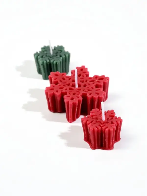 Свечи ароматические, набор 6 шт., 4&times;4, 7&times;7 см