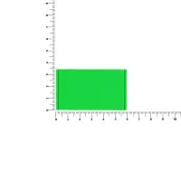 Лейбл из ПВХ Dzeta, M, зеленый неон