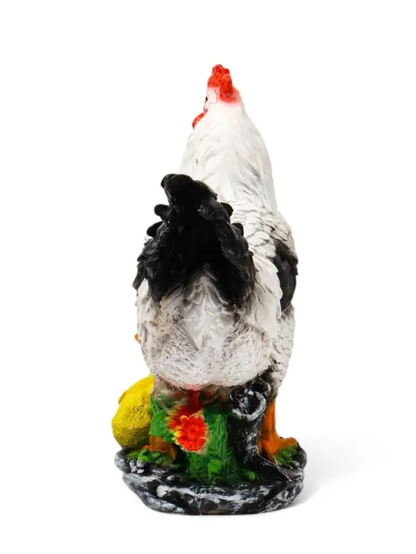 Садовая фигура из полистоуна &laquo;Курица с цыплятами&raquo;, 33&times;17&times;25 см