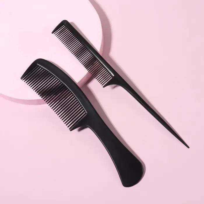 Набор расчёсок, 2 предмета, чёрный Набор расчёсок, 2 предмета, чёрный