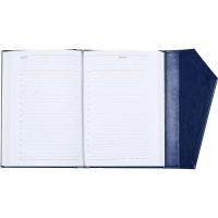 Ежедневник недатированный синий,А5,143х210мм,180л,ATTACHE MAGNET
