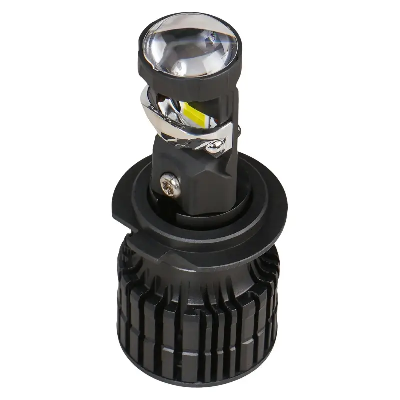 Лампа светодиод. H7 LED LENS, 50Вт, 6800Лм (3400Лм x 2), 6500К, 12/24В, кмпл. 2 шт.