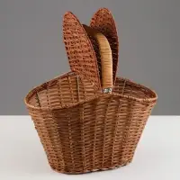 Корзина плетёная для хранения &laquo;Пикник&raquo;, 35&times;20&times;22 см, ручка h=11 см, ротанг