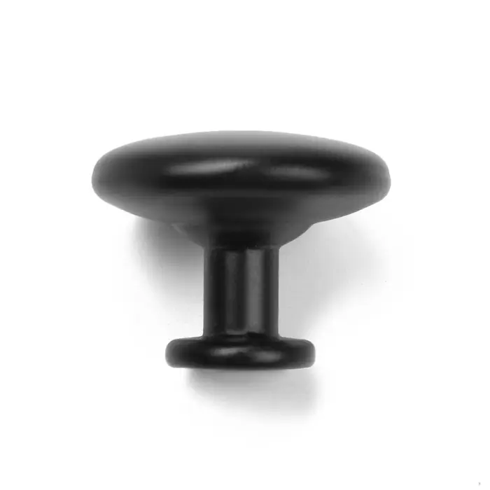 Ручка кнопка WAVE ТУНДРА РК120BL, черная Ручка кнопка WAVE ТУНДРА РК120BL, черная