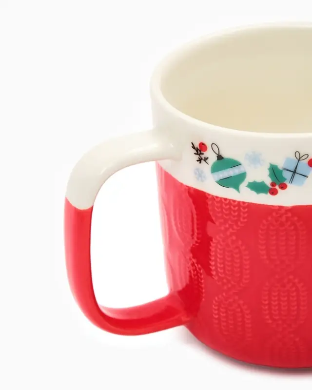 Кружка чайная керамическая «Новогоднее настроение», 350 мл, ручная работа Кружка чайная керамическая «Новогоднее настроение», 350 мл, ручная работа