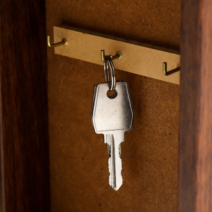 Ключница Ключница "Великолепный букет" орех 15х21 см