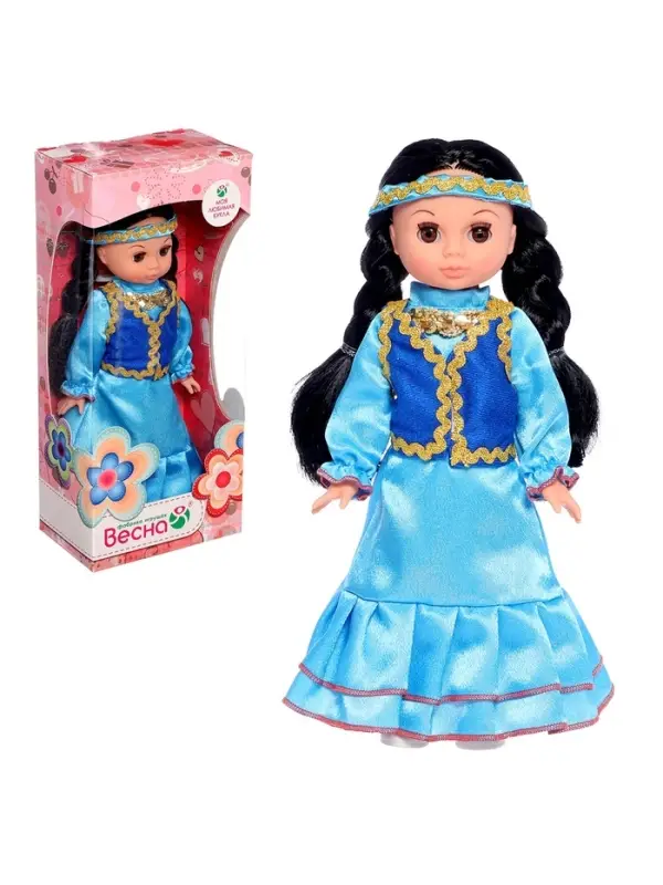 Кукла &laquo;Эля&raquo; в башкирском народном костюме, 30 см