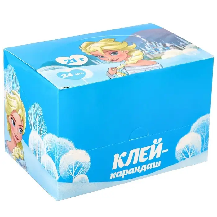 Клей-карандаш PVP 21 г, «Холодное сердце» Клей-карандаш PVP 21 г, «Холодное сердце»