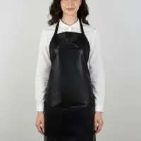 Фартук парикмахерский, одностронний, 3 кармана, чёрный Фартук парикмахерский, одностронний, 3 кармана, чёрный