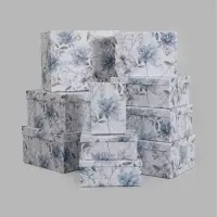 Коробки подарочные, 10 в 1, 37.5&times;29&times;17 - 19&times;13&times;7.5 см
