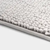 Коврик для дома LaDо́m, букли, плотность 1100 г, 50&times;80 см, серый