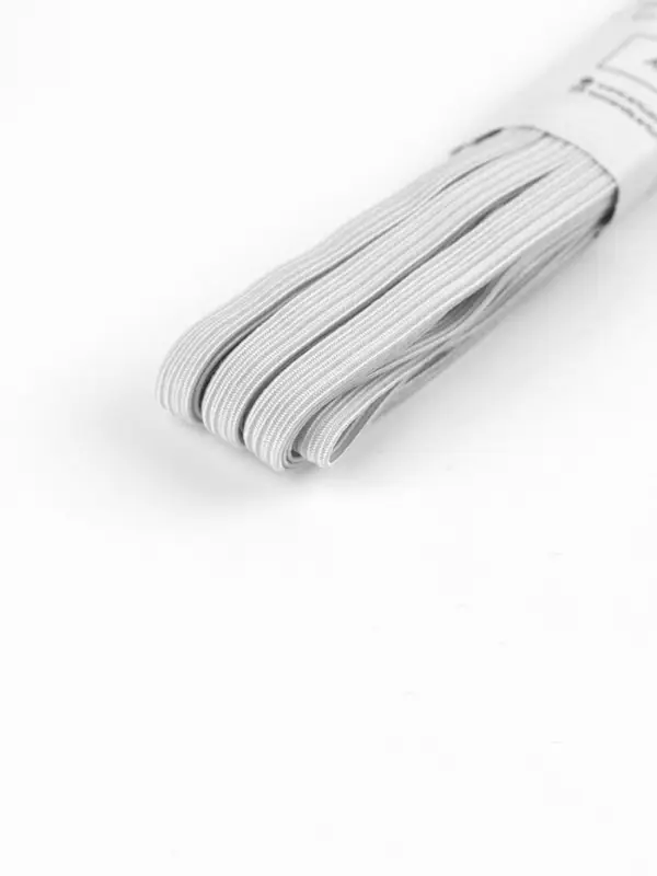 Резинки бельевые, 6 мм, 5.5&plusmn;0.5 м, 4 шт., белые