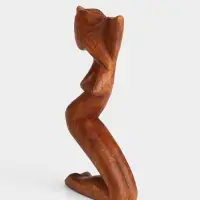 Абстракция &laquo;Красота&raquo;, 14&times;4&times;25 см, дерево суар