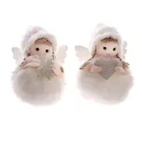 Елочная игрушка мягкая &laquo;Кукла&raquo;, на подвесе, виды МИКС