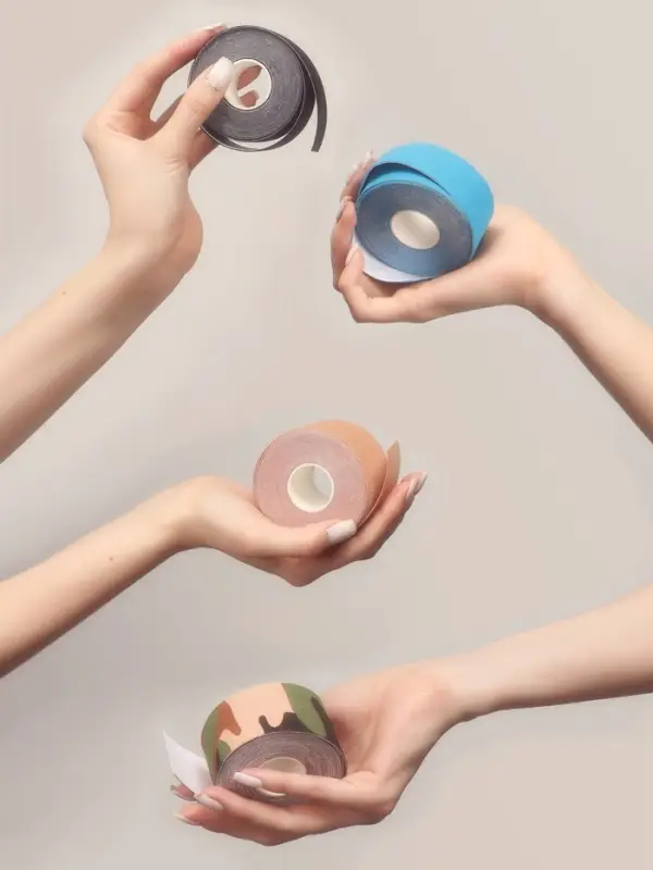 Кинезио - тейп, 3.8 см &times; 5 м, бежевый