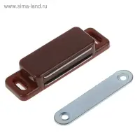 Магнит мебельный M003BR, 72×13, большой, коричневый