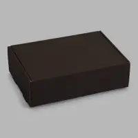Коробка самосборная, черная, 31 х 22 х 9,5 см