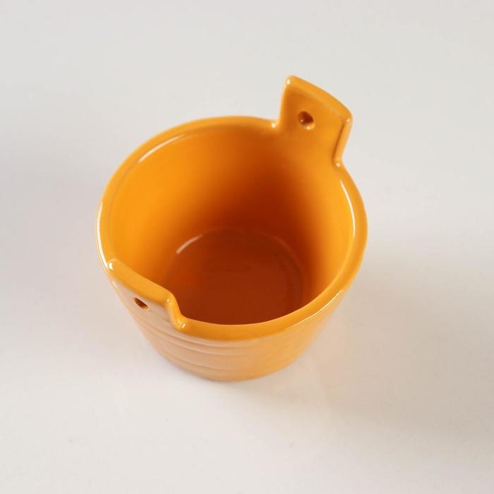 Солонка  Солонка "Ушат" 0,05л / 6х5см, стандарт микс