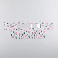 Коробка для макарун, кондитерская упаковка &laquo;8 марта&raquo;, 5.5&times;18&times;5.5 см