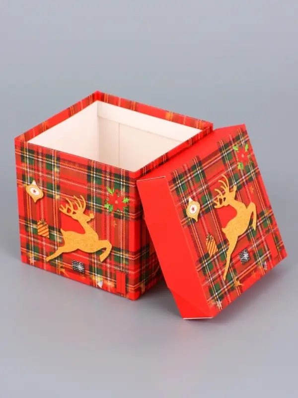 Коробка Самосборная Коробка Самосборная "Антилопа" 10х10х10 см 9594051