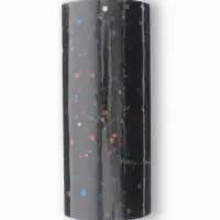 Фатин с разноцветными блёстками, 15 см, 23&plusmn;1 м, 11&plusmn;1 г/м&sup2;, чёрный №40