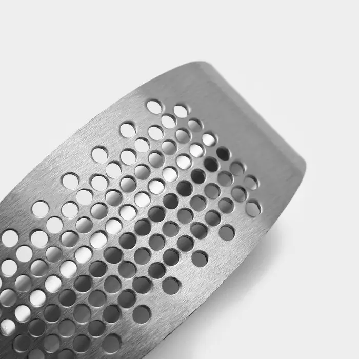 Пресс для чеснока Доляна Steel, 10×5 см, цвет серебряный Пресс для чеснока Доляна Steel, 10×5 см, цвет серебряный