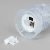 Фигурка с подстветкой &laquo;Снеговик&raquo;, 13 см, 1 LED, LR44&times;3, тёплый белый