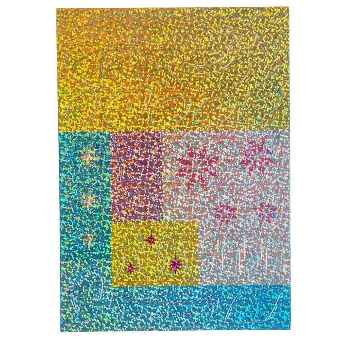 Аппликация форменными стикерами Аппликация форменными стикерами "Холодное сердце", набор для творчества, стикерная мозаика