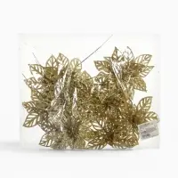 Цветы искусственные &laquo;Перелив&raquo;, большой резной, 14&times;20 см, МИКС