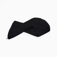 Чалма - тюрбан для волос MINAKU, 25&times;68 см, тенсель, чёрная