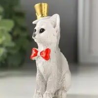 Фигурка &laquo;Кот в цилиндре&raquo;, 9&times;3.5&times;4.5 см, МИКС