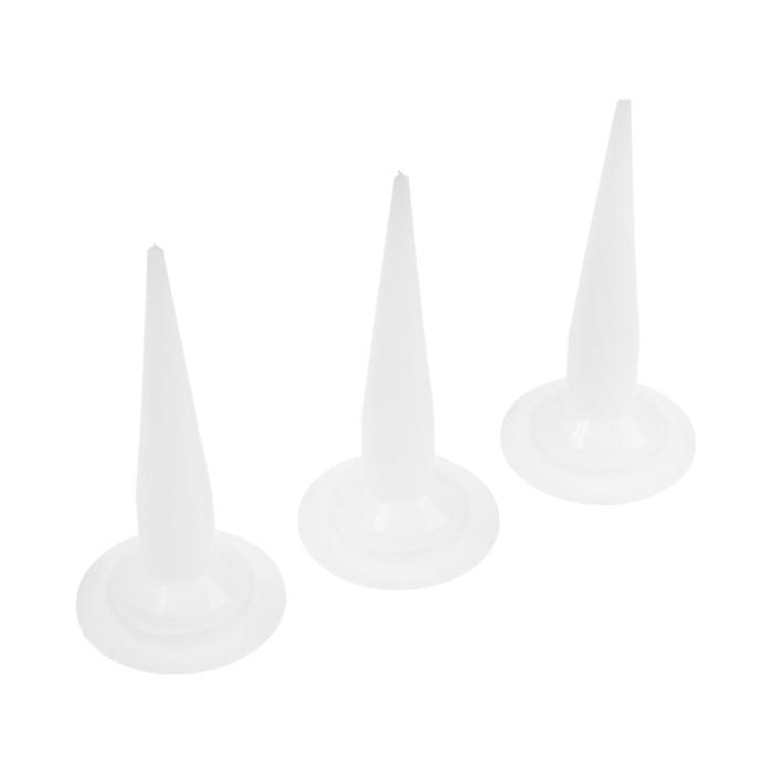 Сменные сопла к пистолету для герметиков ТУНДРА, в наборе 3 шт. Сменные сопла к пистолету для герметиков ТУНДРА, в наборе 3 шт.