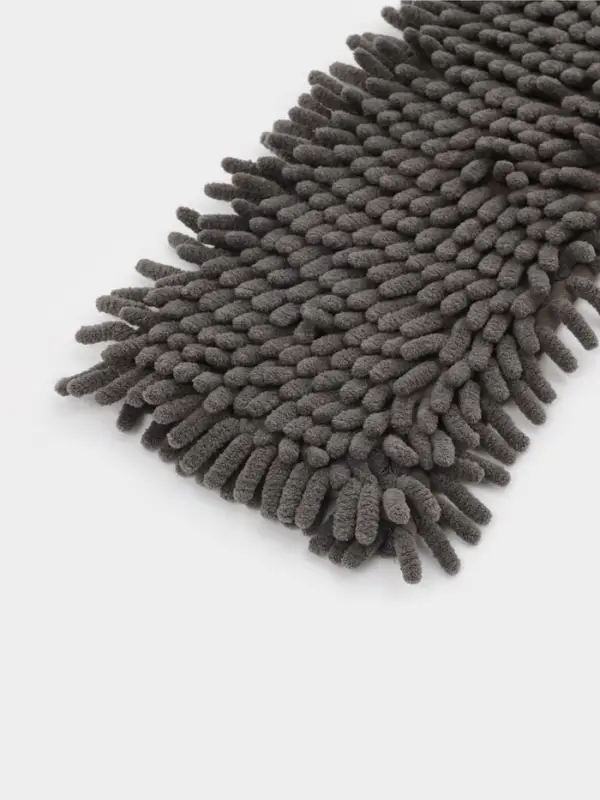 Насадка для плоской швабры &laquo;Доляна&raquo;, 42&times;12 см, микрофибра букли, 80 г, серая
