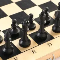Настольные игры 3 в 1: шахматы, шашки, нарды, деревянные, большие, 40&times;40 см