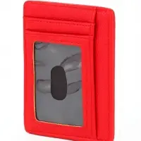Картхолдер 11.5&times;0.5&times;8.5 см, красный