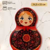 Тарелка в форме матрёшки &laquo;Классика&raquo;, 14,5x22 см