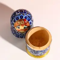 Матрёшка дерево &laquo;Зина&raquo;, 5-ти кукольная, 18 см, ручная работа, МИКС