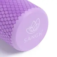 Ролик массажный Sangh, 30&times;9 см, фиолетовый