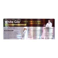 Отбеливающая зубная паста White Glo для любителей кофе и чая, 100 г