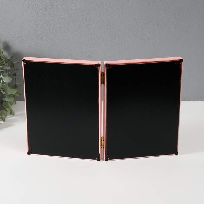 Фоторамка пластик 8х12 см "Наш малыш" розовая с рамкой для УЗИ 2х36,5х22,7 см