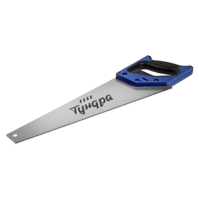 Ножовка по дереву ТУНДРА, 2К рукоятка, 3D заточка, чистый рез, 14-15 TPI, 400 мм Ножовка по дереву ТУНДРА, 2К рукоятка, 3D заточка, чистый рез, 14-15 TPI, 400 мм