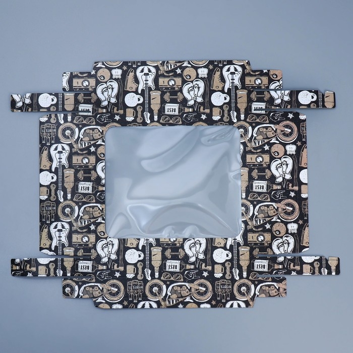 Коробка подарочная, упаковка, «Мужской» , 23.5 х 20.5 х 5.5 см Коробка подарочная, упаковка, «Мужской» , 23.5 х 20.5 х 5.5 см