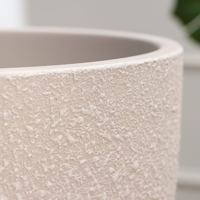 Горшок цветочный Горшок цветочный "Саванна белый бутон №8 ", 22 л