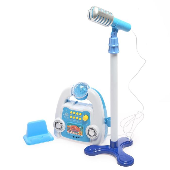 Микрофон на стойке «Суперстар», МИКС Микрофон на стойке «Суперстар», МИКС