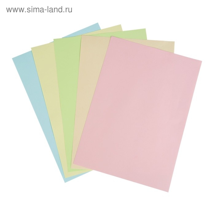 Бумага цветная А4, 100 листов Calligrata Mix, 10 цветов, тонированная в массе, 80 г/м² Бумага цветная А4, 100 листов Calligrata Mix, 10 цветов, тонированная в массе, 80 г/м²